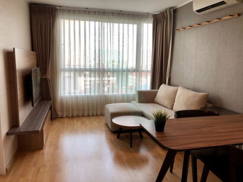 For Rent Condo U DELIGHT RESIDENCE PATTANAKARN-THONGLOR Building 1, Floor 7,1 bed room, Room size 35.00 sqm