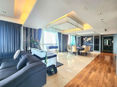 🚩 For Rent Condo THE PANO Building 1, Floor 36,3 bed room, Room size 243 sqm