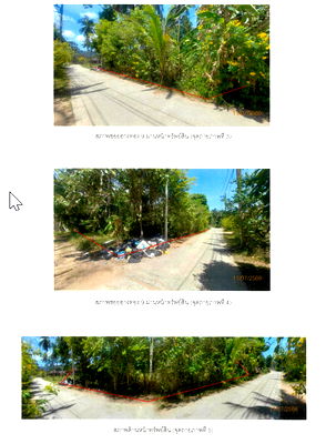 Land for sale Surat Thani : ที่ดินเปล่า 636 square meter Surat Thani Ko Samui Ang Thong for 2385000 THB