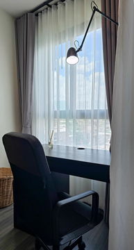 🚩 For Rent Condo IDEO RAMKHAMHAENG LAM SALI STATION Building 1, Floor 14,Studio, Room size 25 sqm