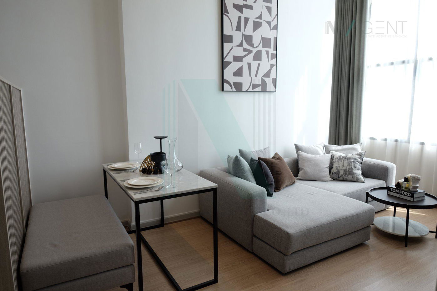 picture For Rent Condo KNIGHTSBRIDGE PRIME SATHORN Building 1, Floor 24,Duplex 2 bed room, Room size 58 sqm - 3/8