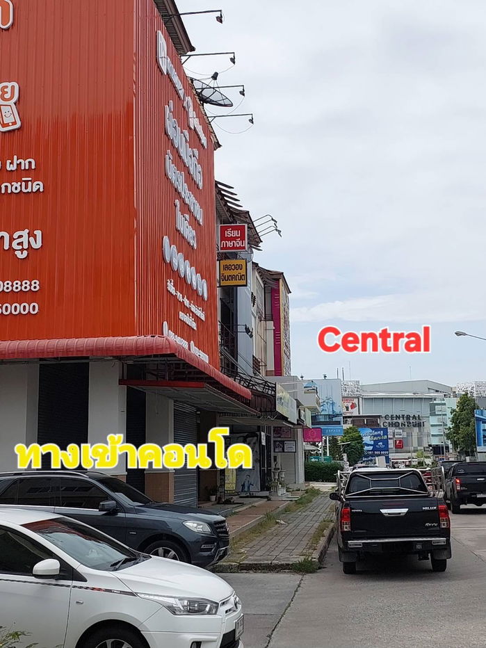 picture Condo for sale, The Rise B, 32.78 sq m, 2nd floor, best location in Chonburi, great price, behind Central Chonburi - 20/27