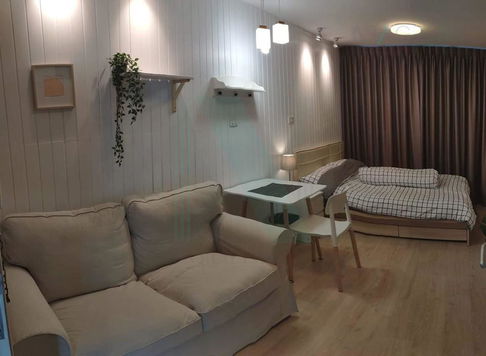🚩 For Rent Condo ELIO DEL RAY Building D, Floor 8,Studio, Room size 26.00 sqm
