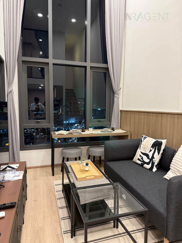 picture 🚩 For Rent Condo LIFE RAMA 4-ASOKE Building 1, Floor 34,Duplex, Room size 48 sqm - 4/8