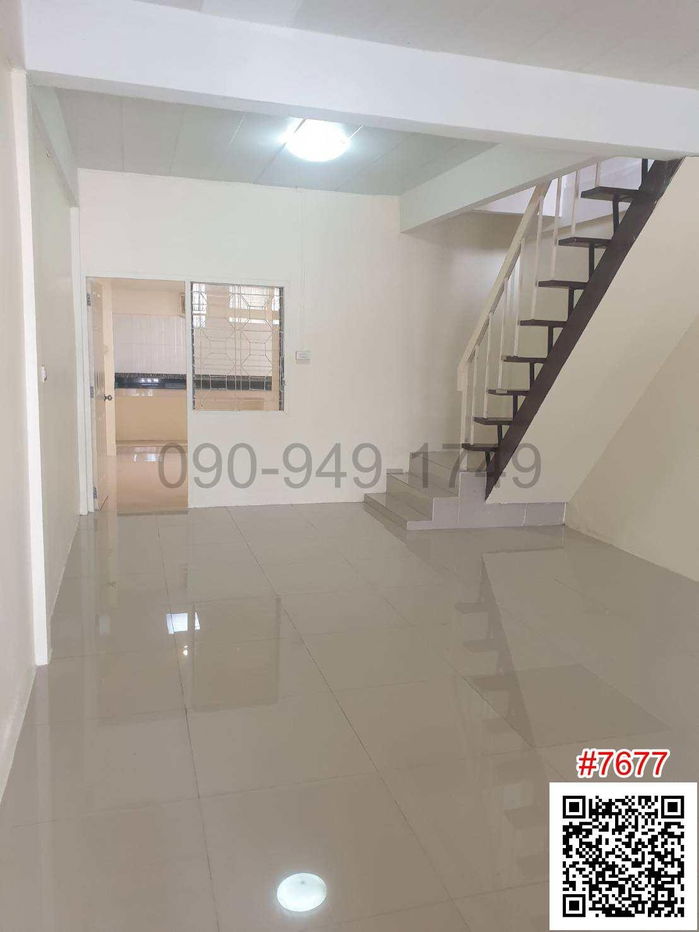 picture Townhouse for rent, 2 floors, Rattanathibet Village, Bang Yai, entrance to the alley next to Bang Yai BTS station - 5/12