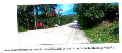 ที่ดิน เกาะพะงัน สุราษฎร์ธานี : ที่ดินเปล่า เนื้อที่ทั้งหมด 299172 ตารางเมตร - -,- ไม่มีชื่อ ตำบลบ้านใต้ อำเภอเกาะพะงัน สุราษฎร์ธานี ราคา 280,978,000 บาท