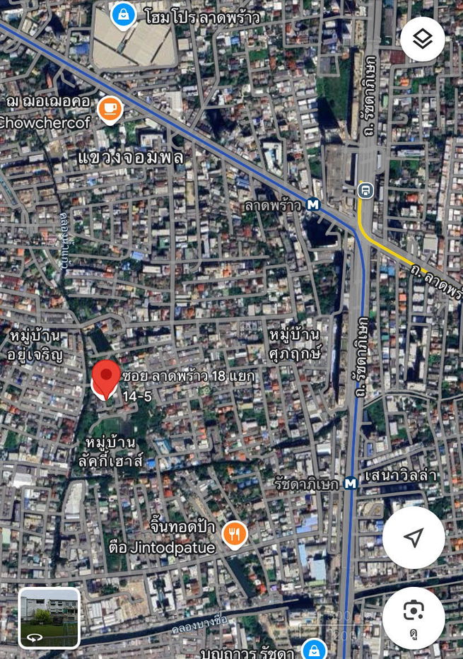 รูป ขายที่ดิน ใกล้รถไฟฟ้าใต้ดิน สถานีลาดพร้าว ซ.ลาดพร้าว 18 ขนาด 292 ตารางวา ถมแล้วแปลงสวย เหมาะสร้างอพาร์ทเม้นต์ - รูปที่ 9/9