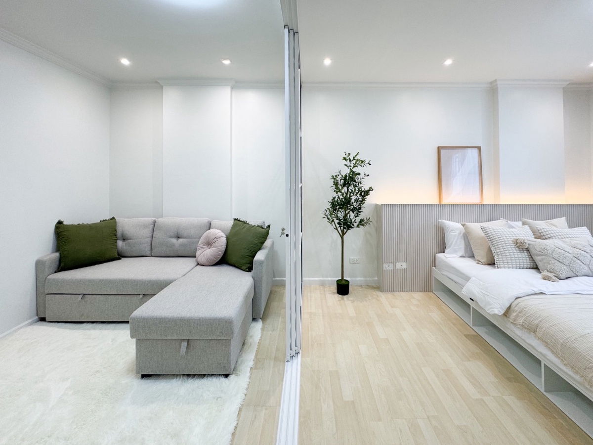 รูป ขาย D Condo จรัญ-บางขุนนท์  ห้องสวย พร้อมเฟอร์นิเจอร์ใหม่หมด - รูปที่ 3/9
