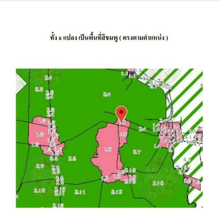 รูป ที่ดินติดถนน 346 บางเลน กำแพงแสน เหมาะทำจัดสรร หรือ โรงงาน - รูปที่ 5/5