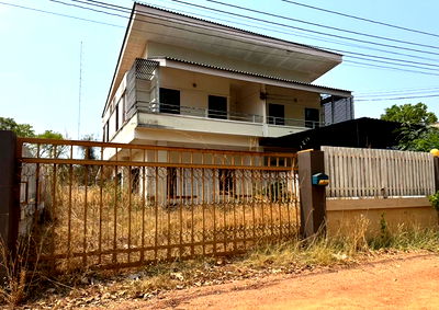 บ้านแฝด หนองคาย : ขายทาวน์เฮ้าส์ 2 ชั้น หลังแมคโครหนองคาย อ.เมือง จ.หนองคาย
