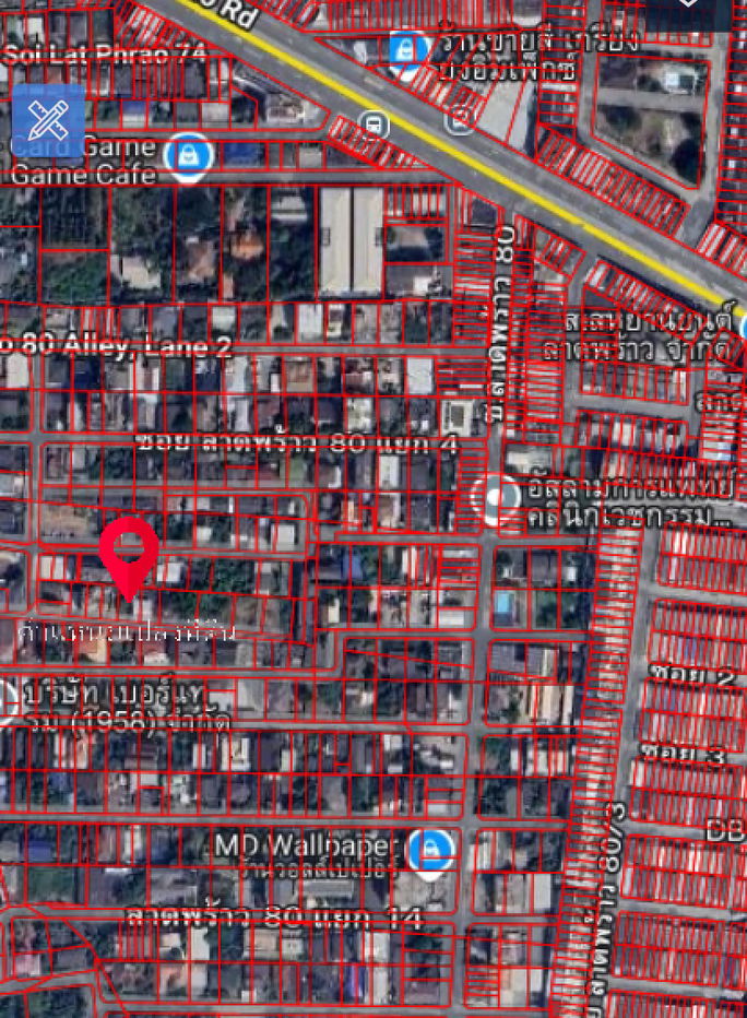 รูป ขายที่ดิน ซ.ลาดพร้าว 80 แยก 6 ใกล้รถไฟฟ้าสายสีเหลือง ขนาด 56 ตารางวา เหมาะสร้างบ้านพักอาศัย - รูปที่ 5/5