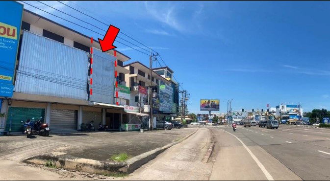 รูป ขายอาคารพาณิชย์ ใกล้แยกไฟแดงพญานาค อ.เมือง จ.หนองคาย - รูปที่ 3/10