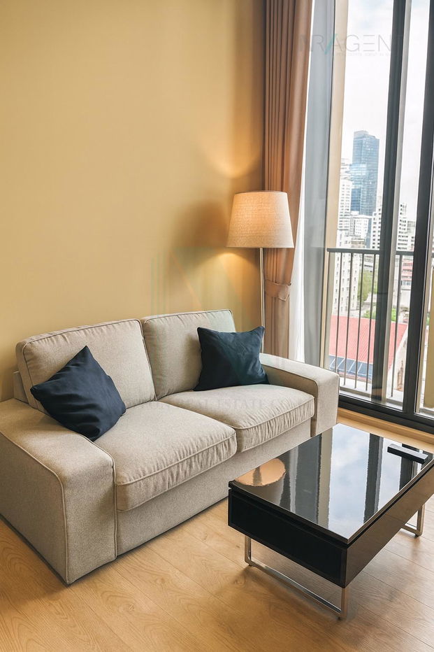 picture For Rent Condo NOBLE BE 19 Building 1, Floor 12,1 bed room, Room size 35.00 sqm - 2/8