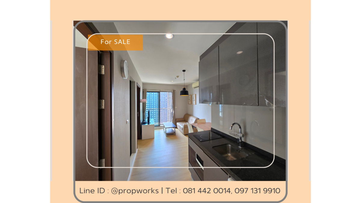 picture [SALE : SBl202030] 🏢Rhythm Asoke | Prime Location | 41.55 sq.m. | Sold with tenant, Yield 5.68%   - 1/4