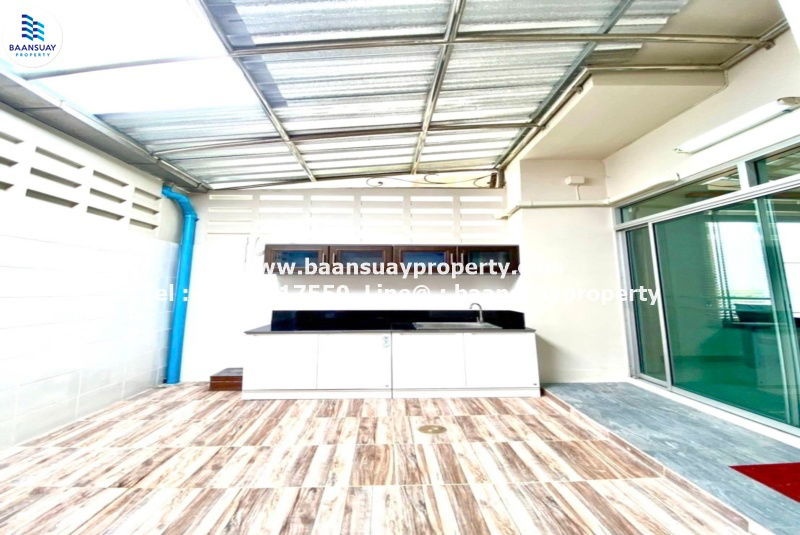 รูป ให้เช่า ทาวน์โฮม 3 ชั้น พร้อมเฟอร์ ถนนศรีนครินทร์ ใกล้ Paradise  - รูปที่ 5/11