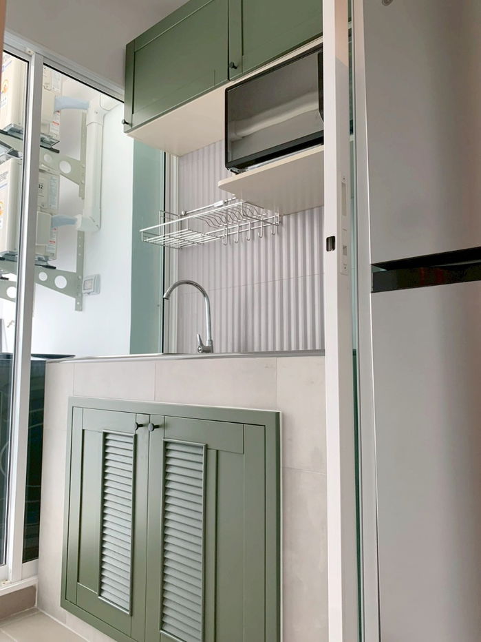 picture For Rent 1 Bedroom 1 Bathroom, 8th floor Tower A, Regent Home Bangna. Just 5 mins walk to BTS Bangna station. - 10/27