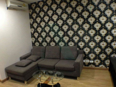 🚩 For Rent Condo PG RAMA IX Building B, Floor 9,1 bed room, Room size 35.00 sqm