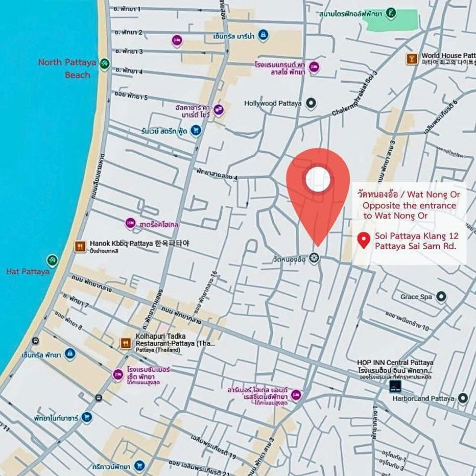 picture Land for sale in Soi Pattaya Klang, near Big Xtra - 1/3