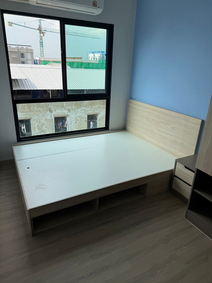 รูป AS1502 ให้เช่า V Condo Prime ลาดกระบัง ห้องใหม่ พร้อมเครื่องใช้ไฟฟ้าเฟอร์นิเจอร์ครบ - รูปที่ 4/11