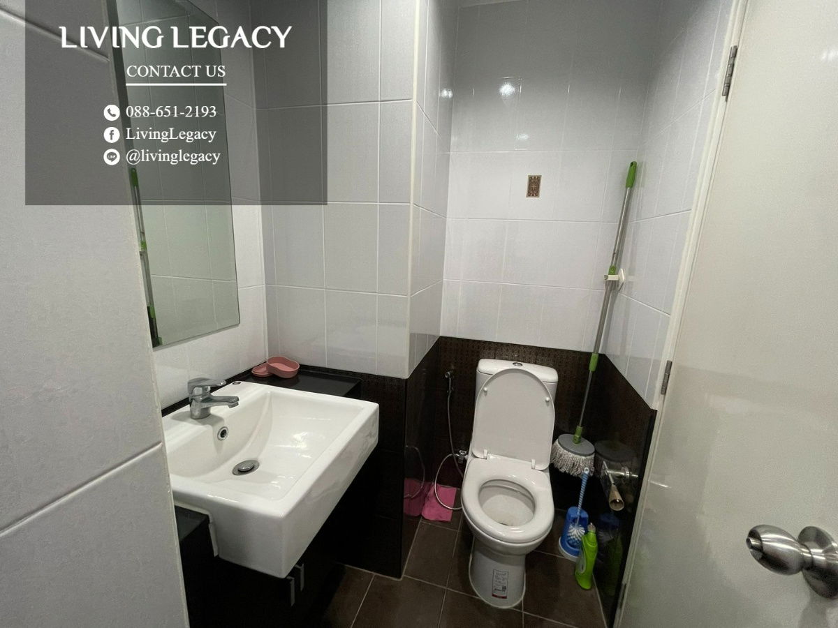 รูป SHT626 ให้เช่าคอนโด Asakan Place Srinakarindra 29.24 ตร.ม. ชั้น 25 line id : @livinglegacy - รูปที่ 3/6