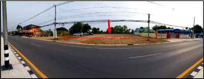 Land for sale Petchburi : ที่ดินเปล่า 5464 square meter Petchburi Muang Phetchaburi Pho Rai Wan for 24588000 THB