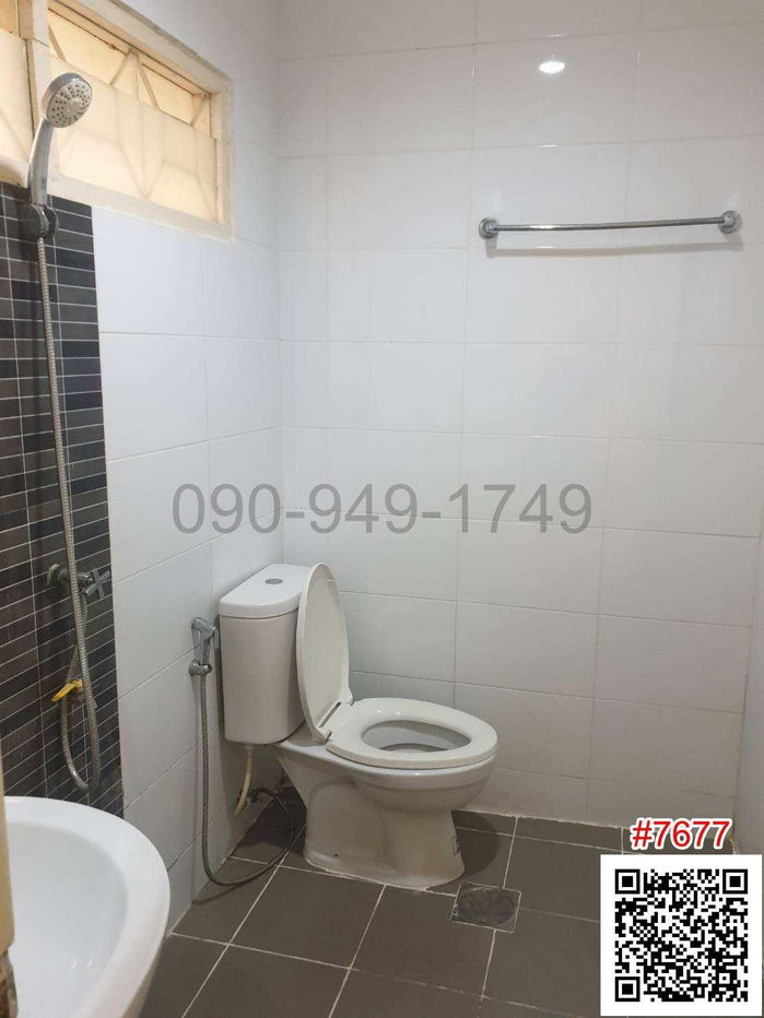 picture Townhouse for rent, 2 floors, Rattanathibet Village, Bang Yai, entrance to the alley next to Bang Yai BTS station - 12/12