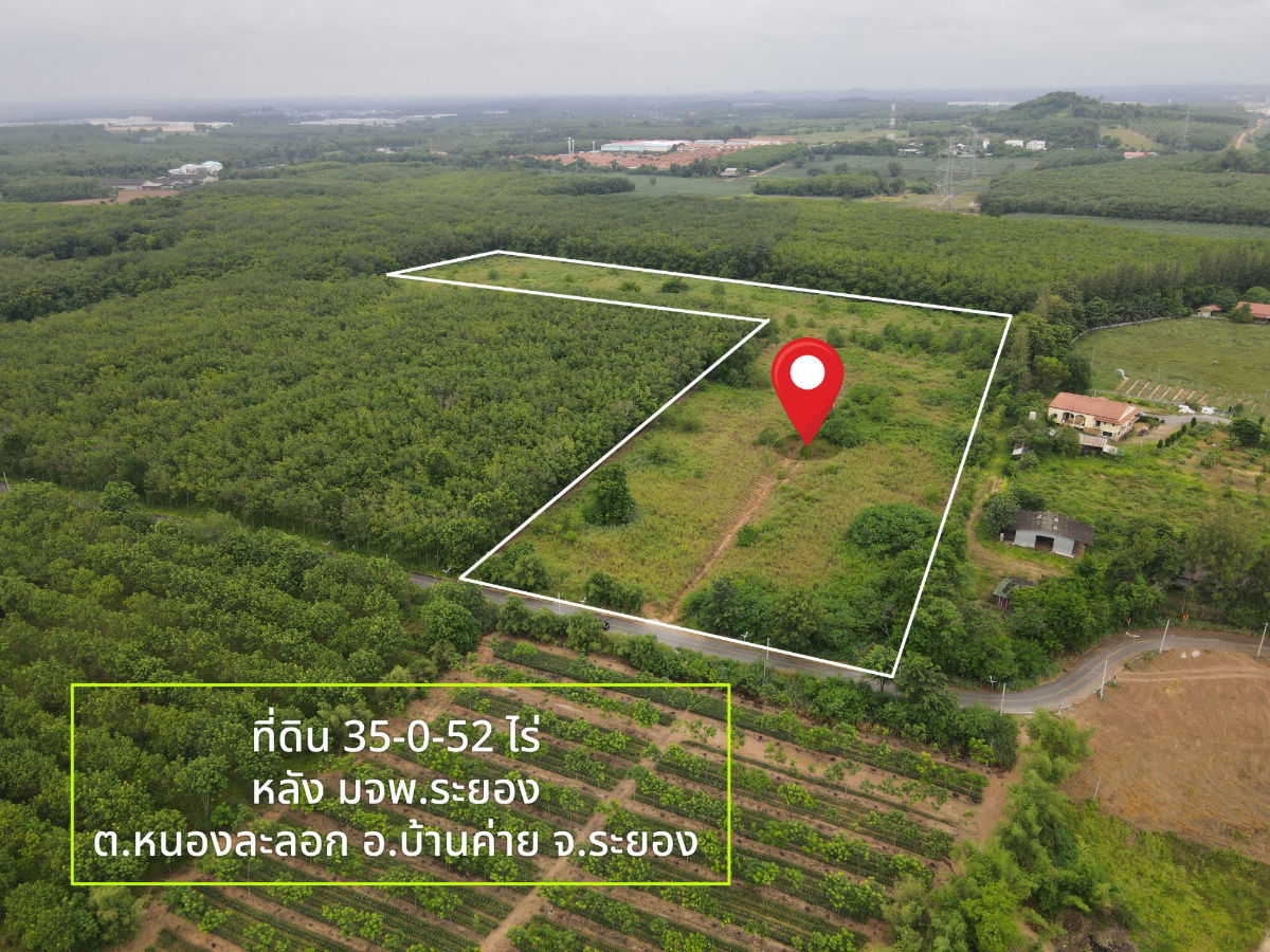 picture  Prime Land for Sale – Heart of Rayong Industrial Zone 📍 Land Size: 35-0-52 Rai  - 3/4