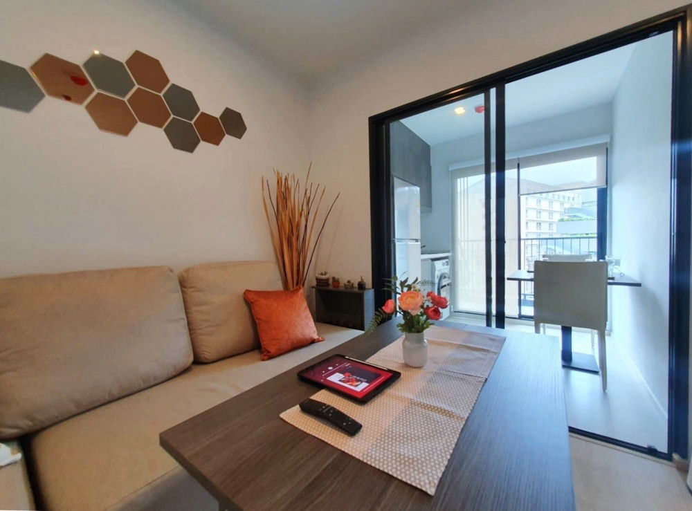 picture TA7617📲Line ID @556ryccg 🚄31 sqm 1 Bedroom Floor6-Pool view Elio Del Nest Sukhumvit 103 Fully furnished near BTS Udomsuk - 2/11