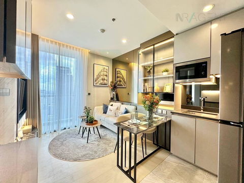 ให้เช่าคอนโด ดิ เอ็กซ์โทร พญาไท-รางน้ำ อาคาร 1 ชั้น 22 1 ห้องนอน ขนาด 32 ตรม ใกล้ ใกล้ BTS อนุสาวรีย์