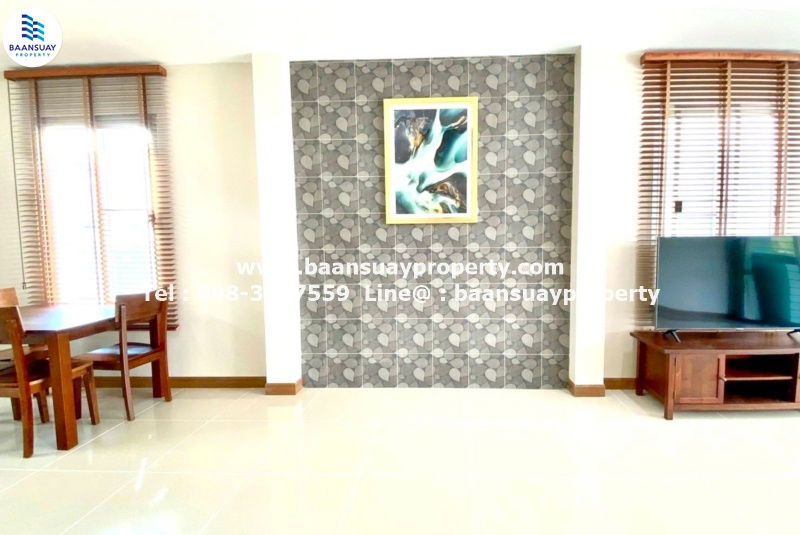 รูป ให้เช่า ทาวน์โฮม 3 ชั้น พร้อมเฟอร์ ถนนศรีนครินทร์ ใกล้ Paradise  - รูปที่ 3/11
