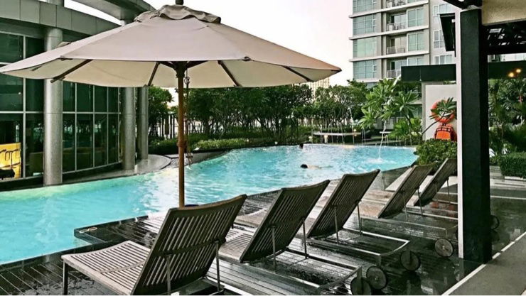 รูป ‼️ ให้เช่า 𝐑𝐡𝐲𝐭𝐡𝐦 𝐑𝐚𝐭𝐜𝐡𝐚𝐝𝐚 | ห้องเเต่งครบ 46 ตรม เจ้าของอยู่เองไม่เคยปล่อยเช่า‼️LINE : @reviva✅ - รูปที่ 12/12