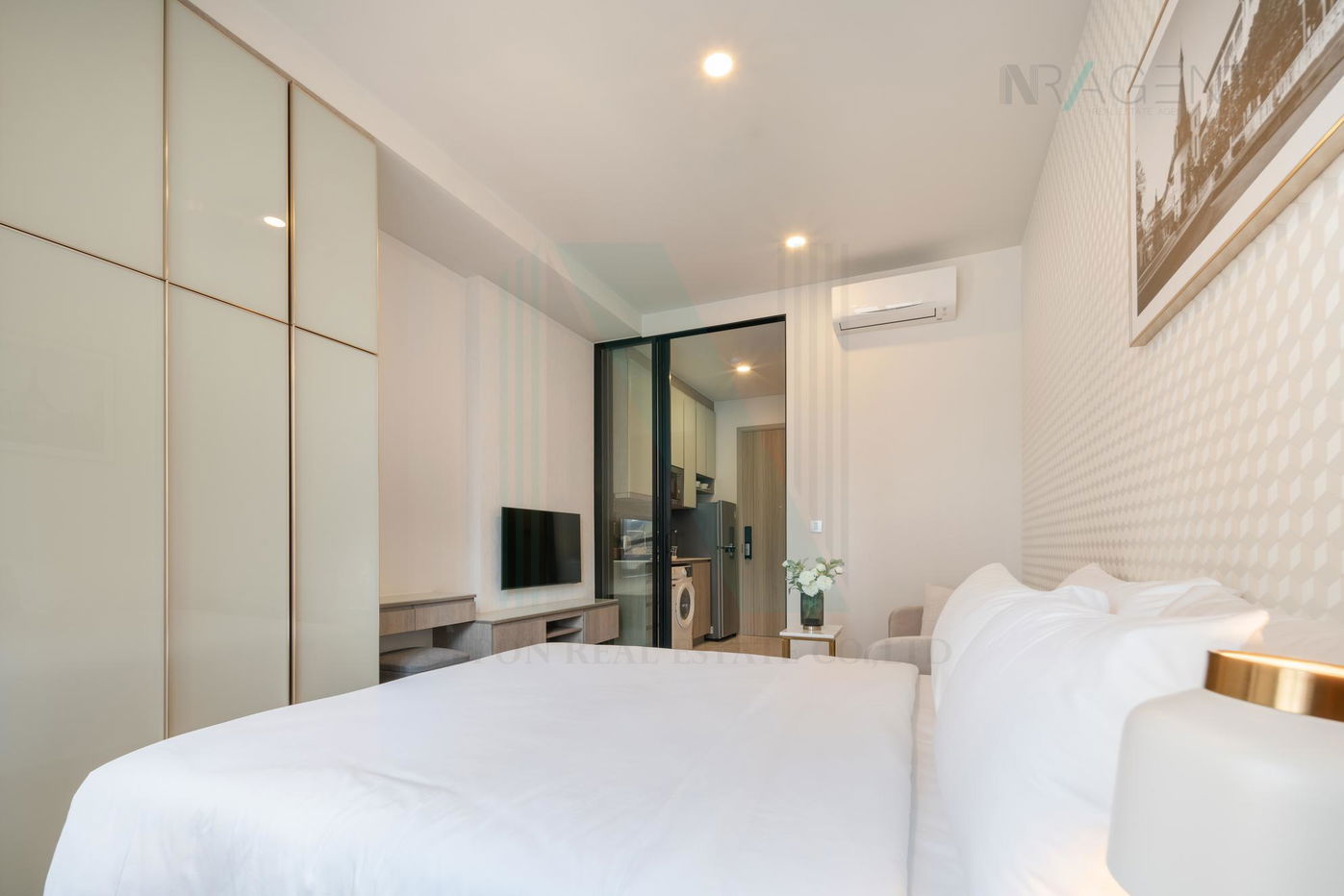 picture 🎉 For Rent Condo PARK ORIGIN PHAYATHAI Building 1, Floor 3,Studio, Room size 25 sqm - 2/8