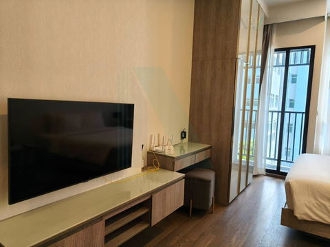 🎉 For Rent Condo PARK ORIGIN PHAYATHAI Building 1, Floor 5,Studio, Room size 25 sqm