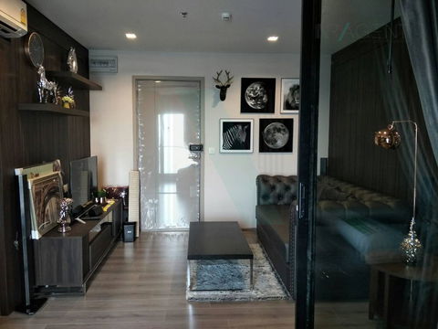 ให้เช่าคอนโด เดอะ โพลิแทน รีฟ อาคาร 1 ชั้น 50 1 ห้องนอน ขนาด 30.00 ตรม ใกล้ สะพานพระนั่งเกล้า