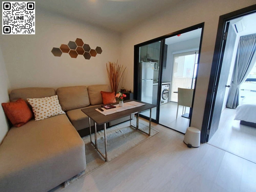 picture TA7617📲Line ID @556ryccg 🚄31 sqm 1 Bedroom Floor6-Pool view Elio Del Nest Sukhumvit 103 Fully furnished near BTS Udomsuk - 1/11