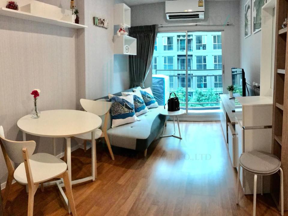 รูป ให้เช่าคอนโด ลุมพินี เพลส บางนา กม.3 อาคาร A ชั้น 4 1 ห้องนอน ขนาด 26.00 ตรม ใกล้ Central Plaza บางนา - รูปที่ 1/8