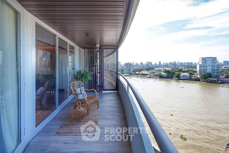 2-bed condo for rent, 170 sqm, Bangkok River Marina