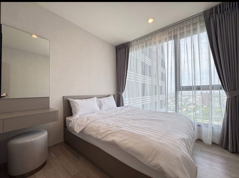 🌟 ให้เช่า Ideo Mobi Sukhumvit Eastpoint | ห้องใหญ่ แต่งครบ | ชั้น 1X | 1 ห้อง ฟังก์ชันทานข้าว, ตู้เสื้อผ้า ✅ เครื่องใช้ไฟฟ้า: 