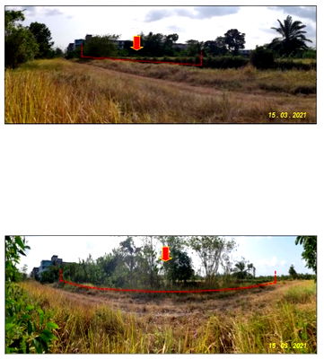 Land for sale Chumphon Polytechnic College : ที่ดินเปล่า 1351.6 square meter Chumphon Muang Chumphon Ban Na for 3717000 THB