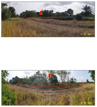 ที่ดินเปล่า 1351.6 square meter Chumphon Muang Chumphon Ban Na for 3717000 THB