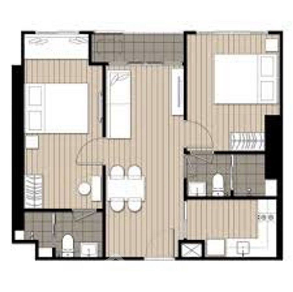 รูป คอนโด 2-ห้องนอน ที่ เอลลิโอ สาทร-วุฒากาศ ใกล้ BTS วุฒากาศ (ID 2248902) - รูปที่ 17/17