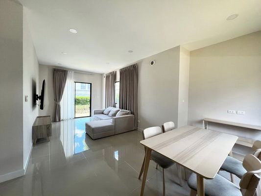 picture FOR RENT PERFECT PLACE RAMINTRA - WONGWAEN 3 / 3 bedrooms 2 bathrooms / 55 Sqw. 135 Sqm. **38,000** CLOSE TO SAFARI WORLD - 11/12