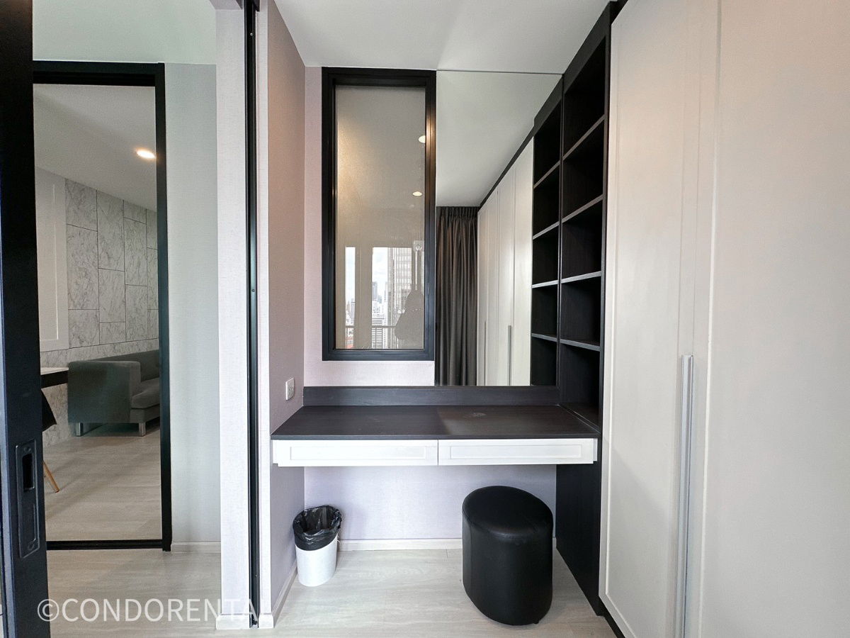 รูป Life Asoke ห้องสวย ราคาดี สอบถามเพิ่มเติมได้ที่ Line @condorental - รูปที่ 9/22