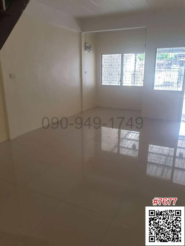 picture Townhouse for rent, 2 floors, Rattanathibet Village, Bang Yai, entrance to the alley next to Bang Yai BTS station - 4/12