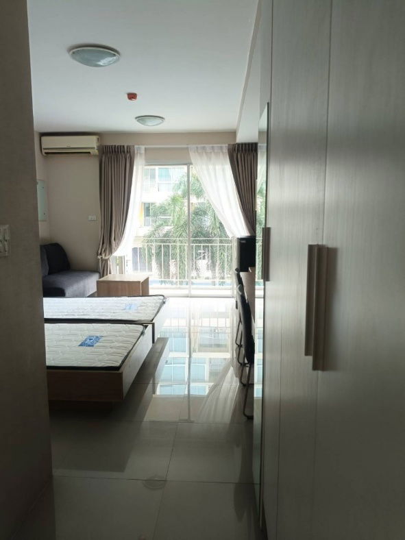 รูป ให้เช่าละติจูด คอนโด  บางนา ชั้น 2 วิวสระ เช่าถูก 5,000 บาท - รูปที่ 2/12