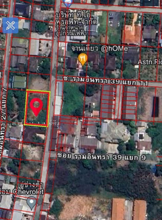 รูป ขายที่ดิน ซ.รามอินทรา 31 ใกล้รถไฟฟ้าสายสีชมพู ขนาด 265 ตารางวา ถมแล้ว เหมาะสร้างบ้าน อพาร์ทเม้นท์ - รูปที่ 8/8