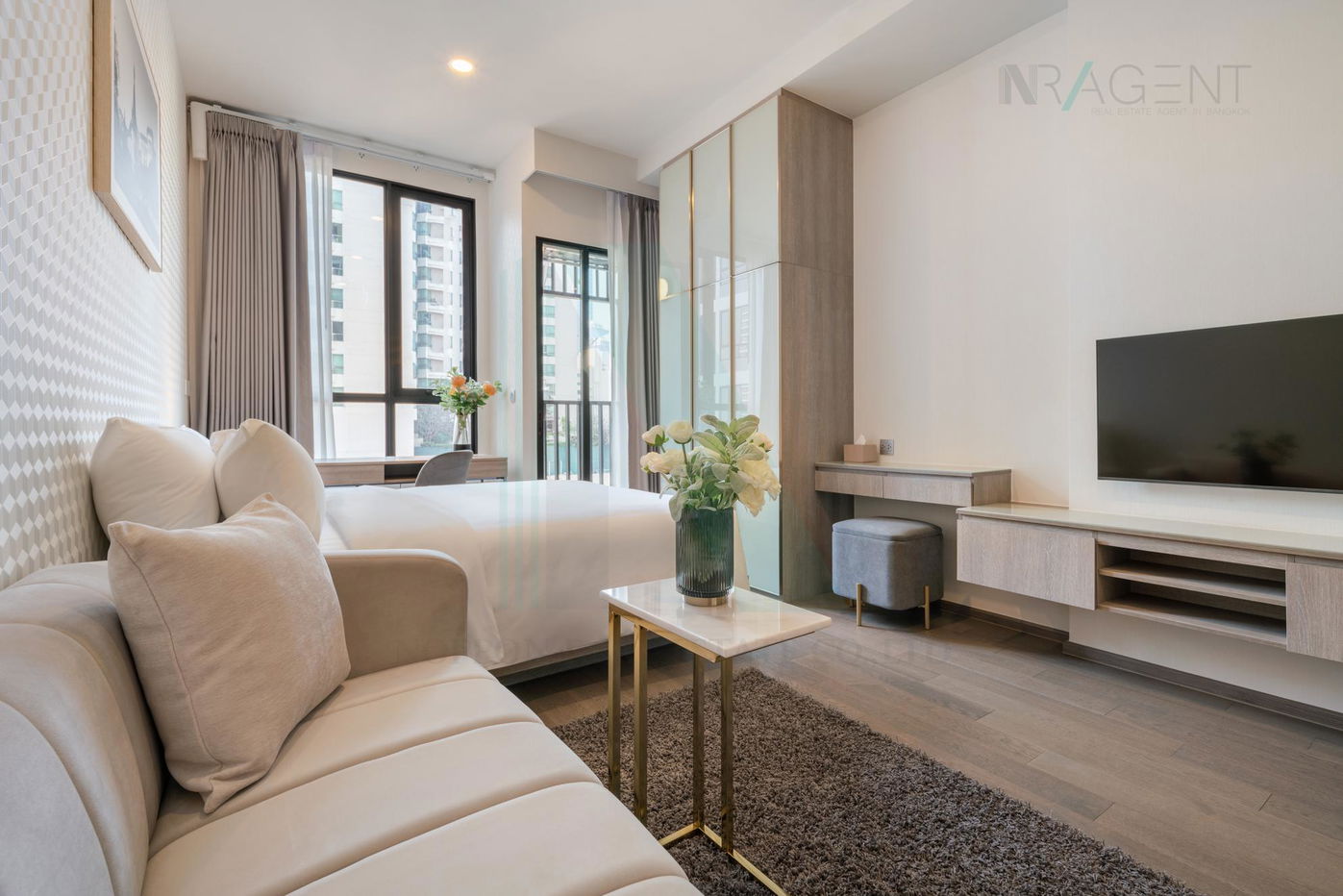 picture For Rent Condo PARK ORIGIN PHAYATHAI Building 1, Floor 3,Studio, Room size 25 sqm - 4/8