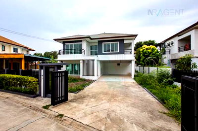 ขายบ้านเดี่ยว : 📌 ขายบ้านเดี่ยว โครงการ บ้านฟ้ากรีนพาร์ค รอยัล ธนบุรีรมย์ 2 ชั้น 4 ห้องนอน 4 ห้องน้ำ