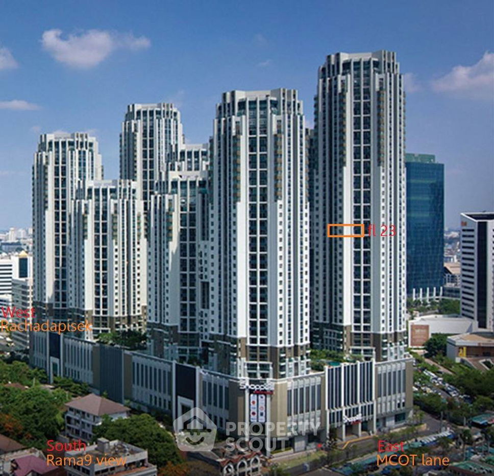 picture 2-BR Condo at Belle Grand Rama 9 near MRT Phra Ram 9 (ID 1494035) - 2/20
