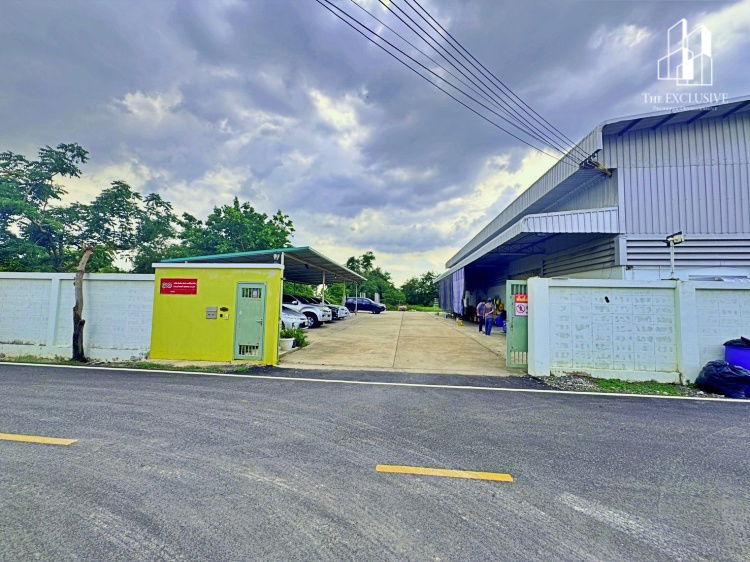 picture Land with Building for Sale – 1 Rai 3 Ngan 66 Sq. Wah Pathum Thani – Adjacent to Road 345-346,         - 10/13
